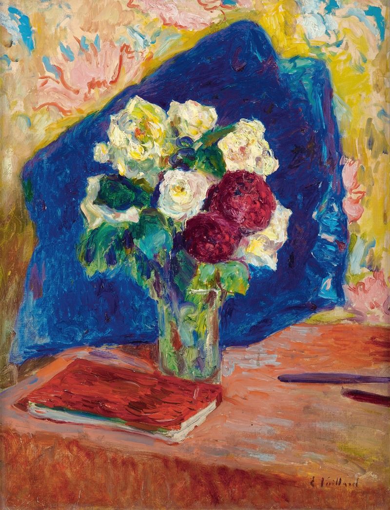 Still life flower painting