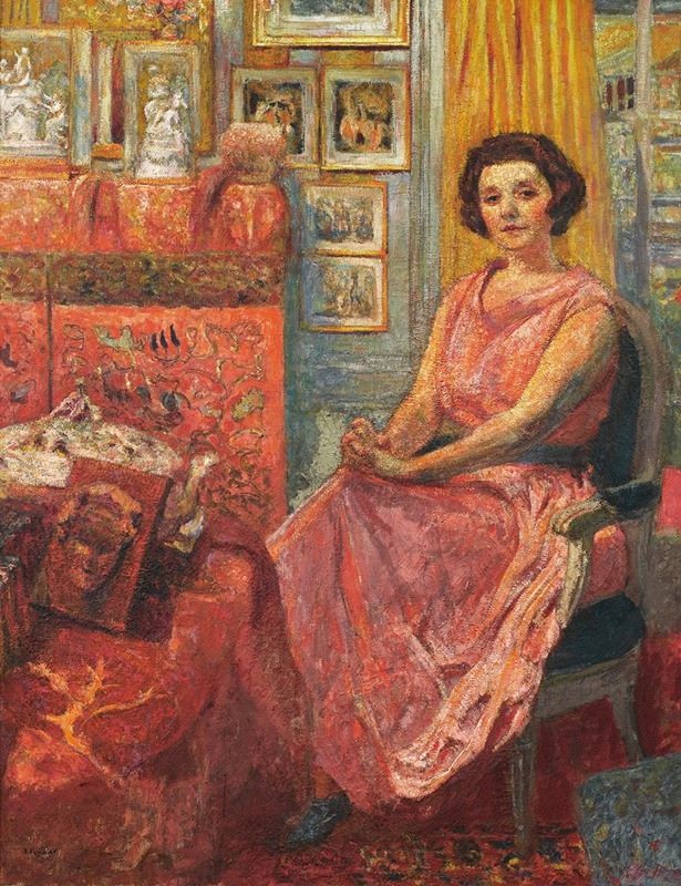 Madame Reine Bénard 1919 - 20 portrait