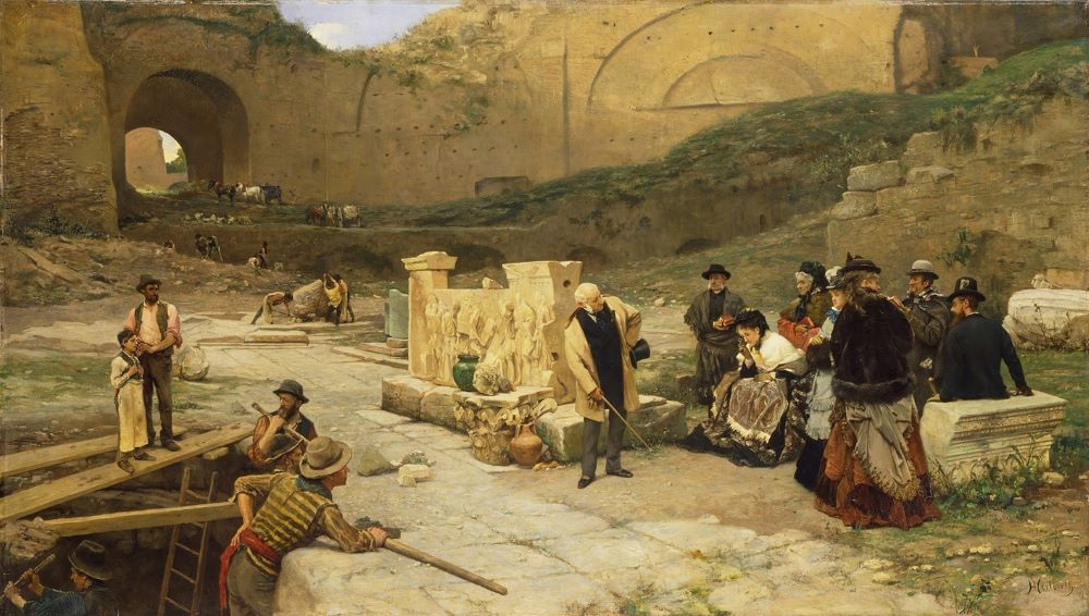 Excavations in Rome (c. 1873 - 1875)