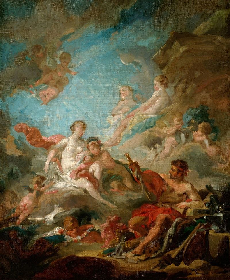 Venus in The Workshop Of vulcan (1757)