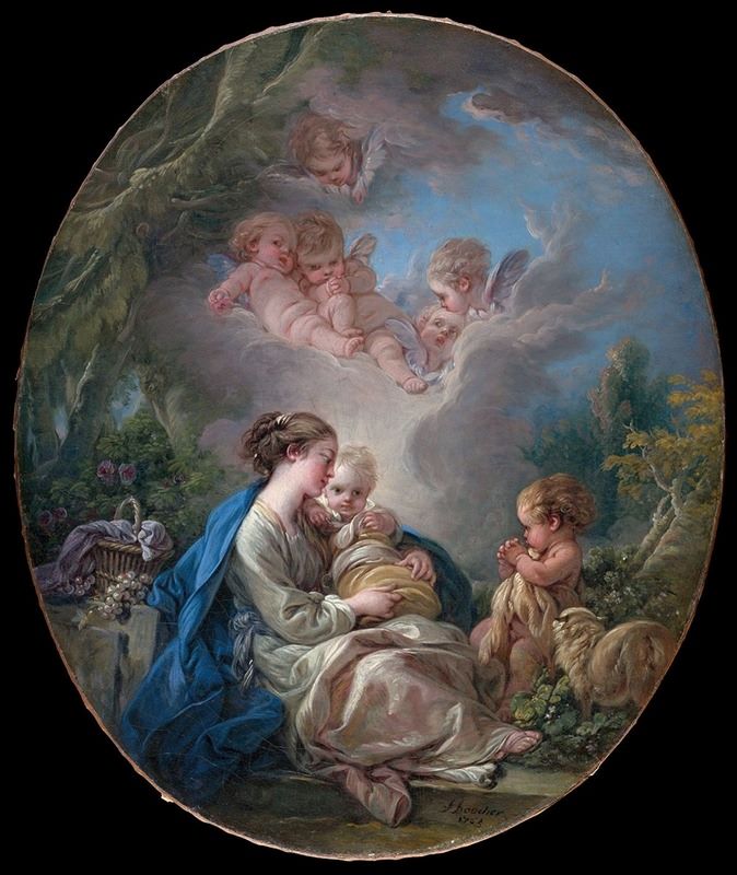 Virgin and Child with the Young Saint John the Baptist and Angels (1765)