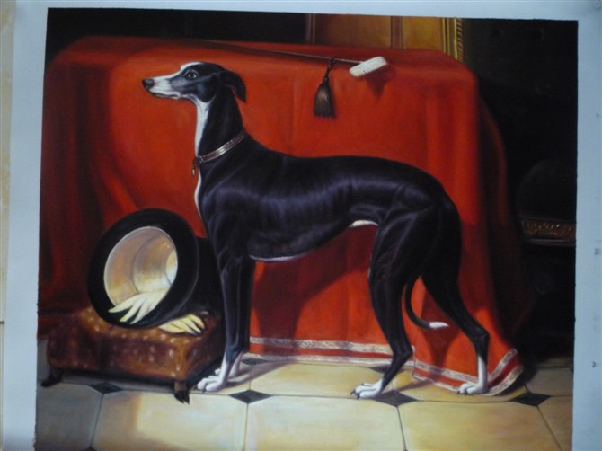Elegant Greyhound Wall Art
