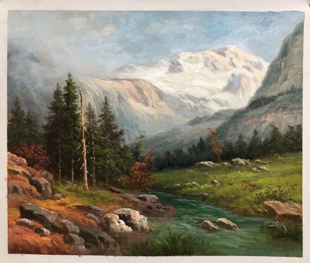 Majestic Mountain Stream