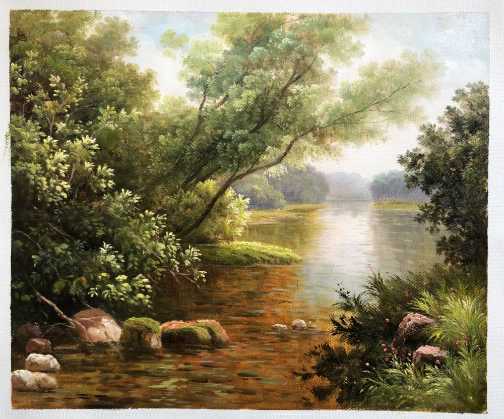 Serene Riverside View