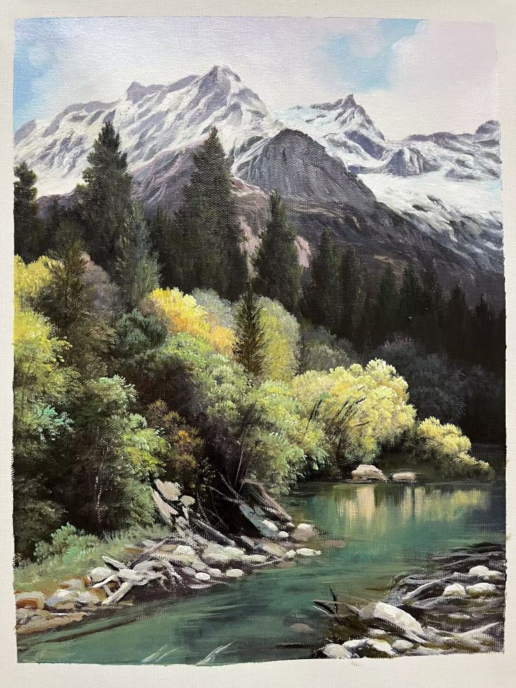 Silent Snow Peaks