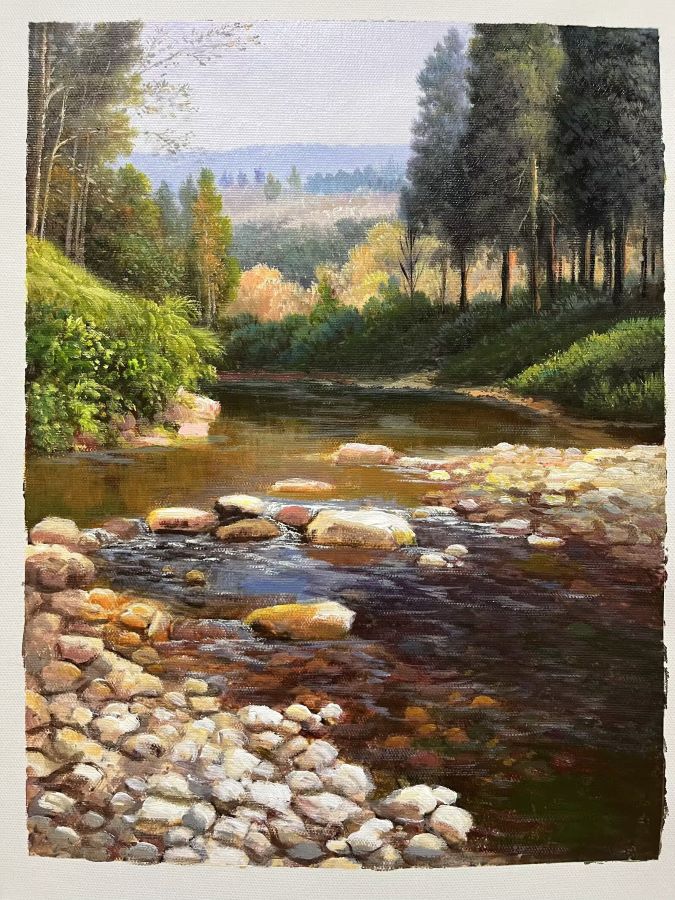 Autumn Whispering Stream