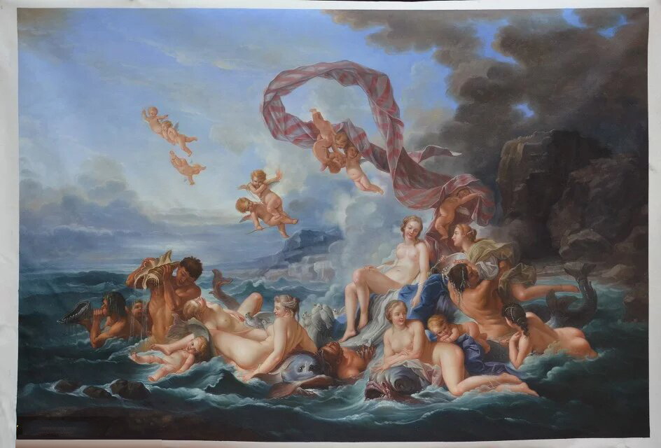The Triumph of Venus – Mythological  Oil Painting
