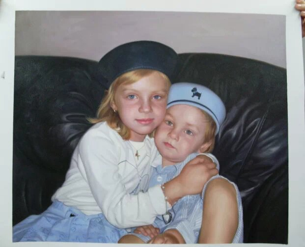 Kids Portrait Painting From you Photos