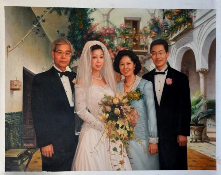 Customized Wedding Portrait