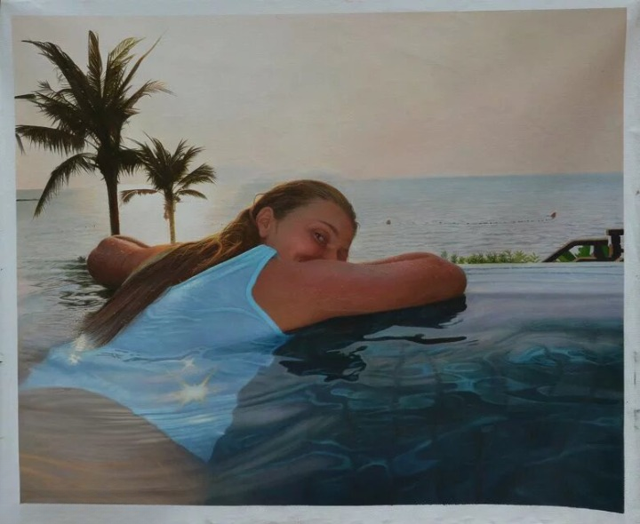 Personal Traveling Portrait Oil Painting