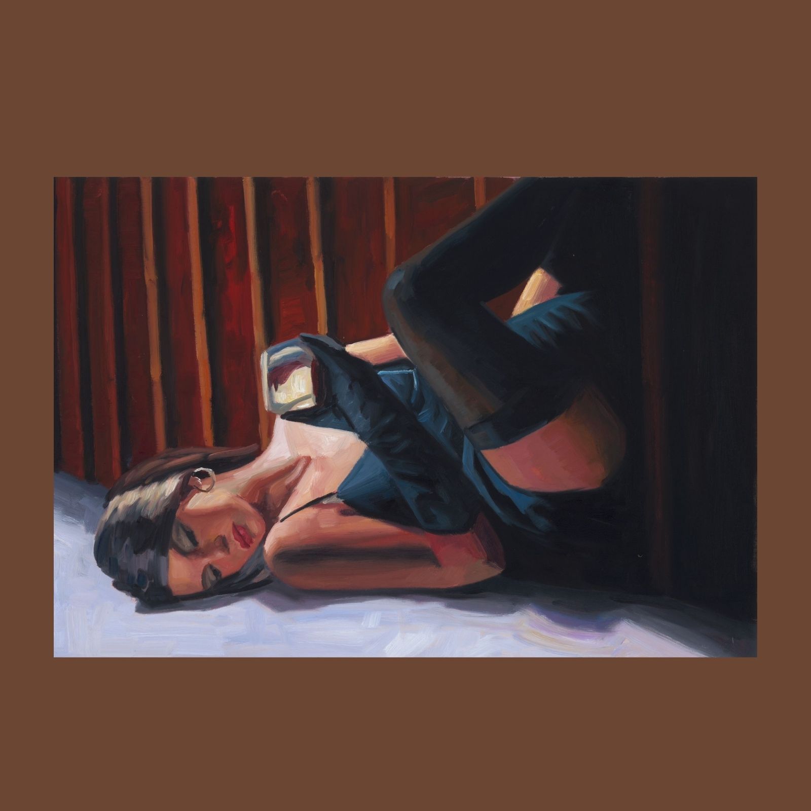 What is the difference between a print and a hand-painted oil painting?